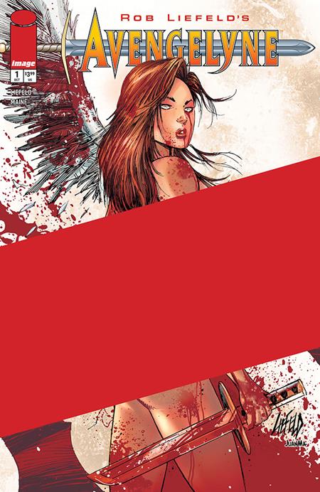 AVENGELYNE #1 CVR B ROB LIEFELD NSFW POLYBAGGED VAR (MR) Image Comics Rob Liefeld Daniel Maine Rob Liefeld PREORDER