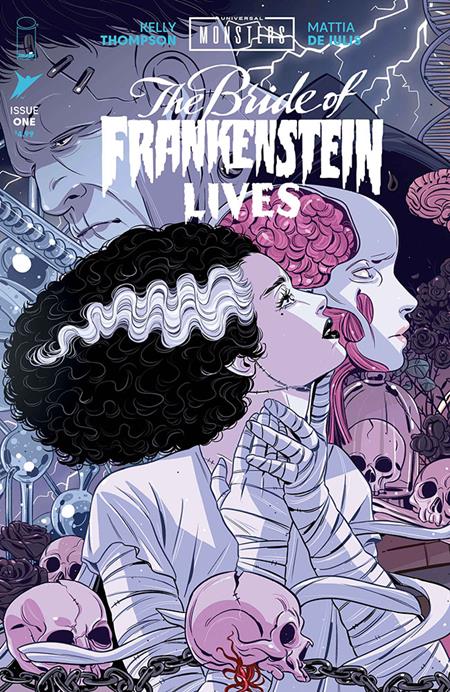 UNIVERSAL MONSTERS BRIDE OF FRANKENSTEIN LIVES #1 (OF 4) CVR D LUANA VECCHIO CONNECTING VAR Image Comics Kelly Thompson Mattia De Iulis Luana Vecchio PREORDER