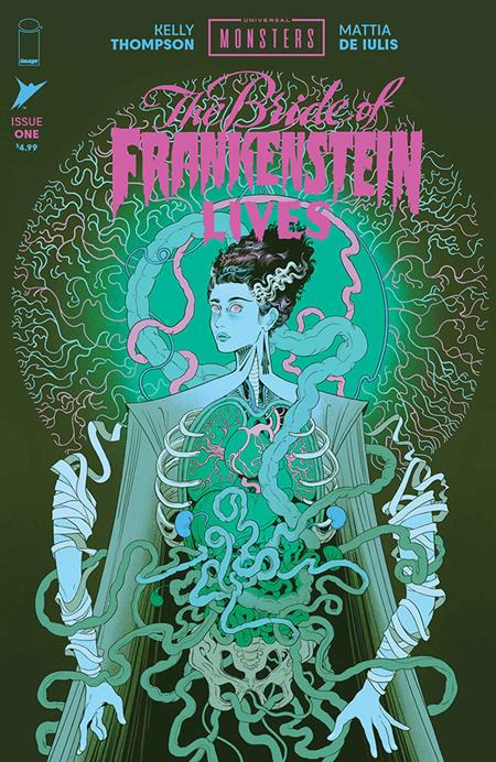 UNIVERSAL MONSTERS BRIDE OF FRANKENSTEIN LIVES #1 (OF 4) CVR F INC 1:50 ROSEMARY VALERO OCONNELL VAR Image Comics Kelly Thompson Mattia De Iulis Rosemary Valero OConnell PREORDER