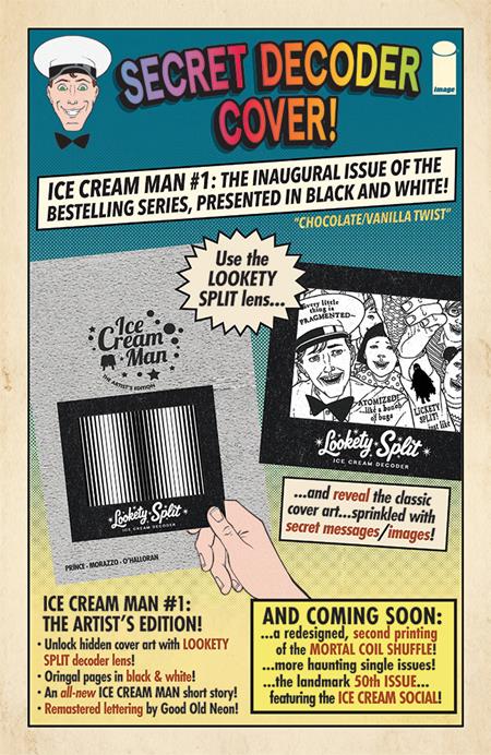 ICE CREAM MAN #1 CHOCOLATE VANILLA TWIST EDITION (MR) Image Comics W. Maxwell Prince Martin Morazzo, Chris OHalloran Martin Morazzo, Chris OHalloran PREORDER