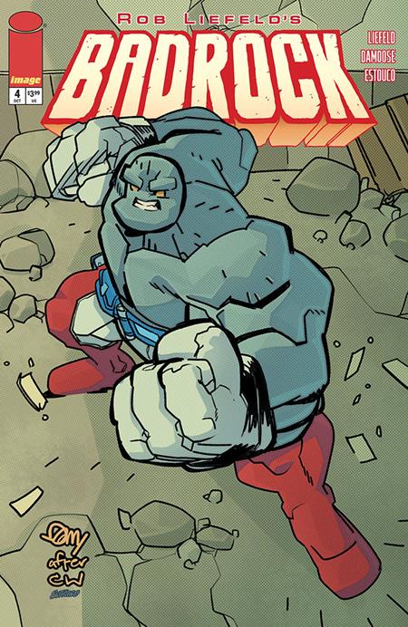 BADROCK #4 CVR A SETH DAMOOSE Image Comics Rob Liefeld Seth Damoose Seth Damoose PREORDER
