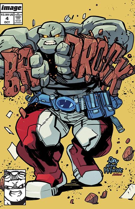 BADROCK #4 CVR C SETH DAMOOSE HOMAGE VAR Image Comics Rob Liefeld Seth Damoose Seth Damoose PREORDER