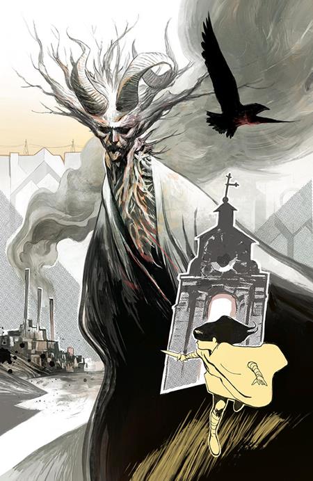 CROWBOUND #2 CVR D INC 1:50 MIKE HUDDLESTON VIRGIN VAR (MR) Image Comics Jeff Lemire Dustin Nguyen Mike Huddleston PREORDER