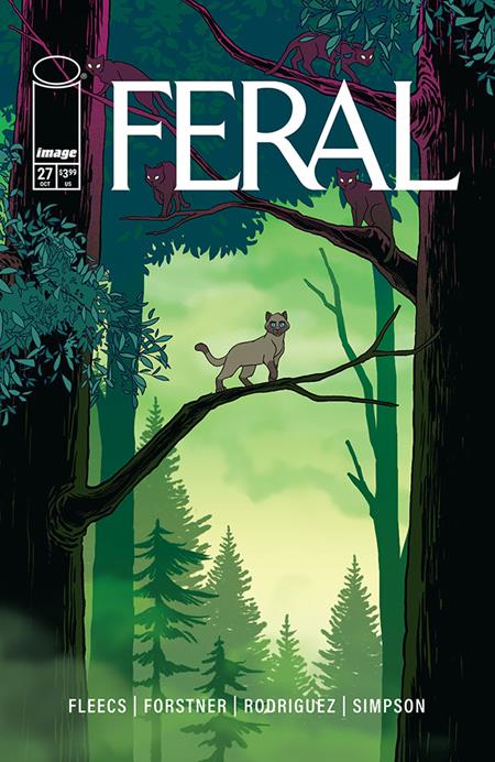 FERAL #27 CVR A TONY FLEECS & TRISH FORSTNER Image Comics Tony Fleecs Trish Forstner, Tone Rodriguez, Brad Simpson Tony Fleecs, Trish Forstner PREORDER