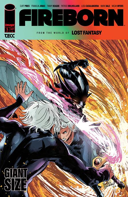 FIREBORN #5 CVR A PATRICK MULHOLLAND Image Comics Curt Pires, Franklin Jonas Patrick Mulholland, Brian Andane Patrick Mulholland PREORDER