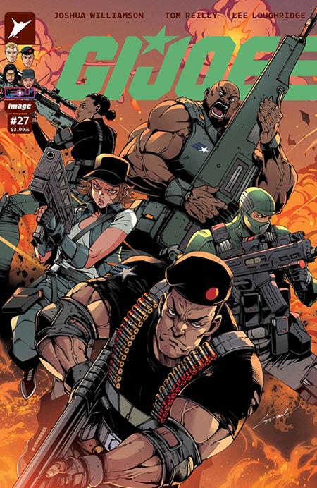GI JOE #27 CVR C GODTAIL VAR Image Comics Joshua Williamson Tom Reilly, Lee Loughridge Godtail PREORDER