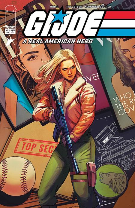 GI JOE A REAL AMERICAN HERO #333 CVR C NIMIT MALAVIA SECRET DOSSIER VAR Image Comics Larry Hama Paul Pelletier, Tony Kordos, Francesco Segala Nimit Malavia PREORDER
