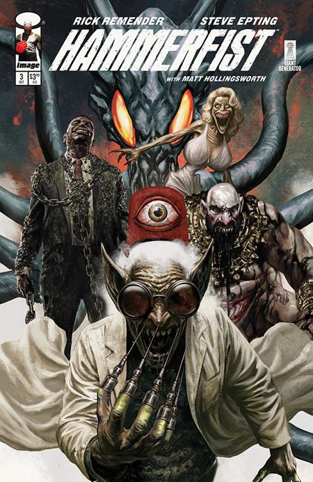 HAMMERFIST #3 CVR A STEVE EPTING (MR) Image Comics Rick Remender Steve Epting, Matt Hollingsworth Steve Epting PREORDER