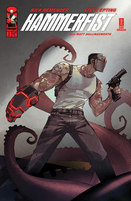 HAMMERFIST #3 CVR B PATRICIO BETTEO VAR (MR) Image Comics Rick Remender Steve Epting, Matt Hollingsworth Patricio Betteo PREORDER