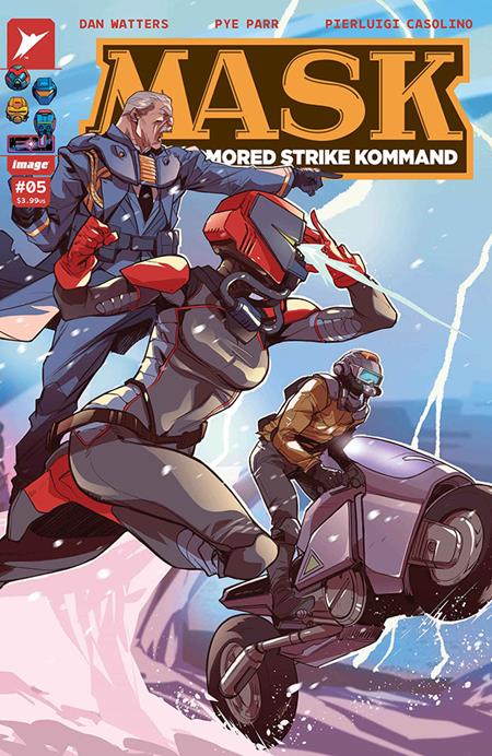 MASK #5 CVR B KARL KERSCHL CONNECTING VAR Image Comics Dan Watters Pye Parr, Pierluigi Casolino Karl Kerschl PREORDER