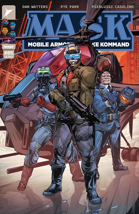 MASK #5 CVR C HOWARD PORTER & ROMULO FAJARDO JR VAR Image Comics Dan Watters Pye Parr, Pierluigi Casolino Howard Porter, Romulo Fajardo Jr. PREORDER
