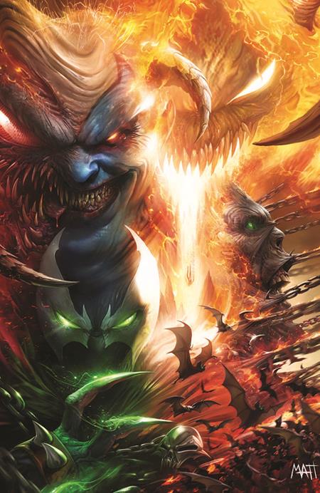 SPAWN #380 CVR B FRANCESCO MATTINA VIRGIN VAR Image Comics Matthew Rosenberg Stephen Segovia Francesco Mattina PREORDER