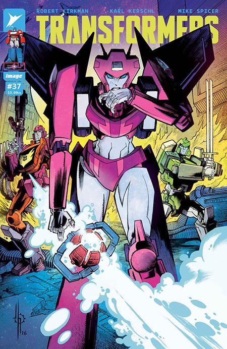TRANSFORMERS #37 CVR A JASON HOWARD Image Comics Robert Kirkman Karl Kerschl, Mike Spicer Jason Howard PREORDER