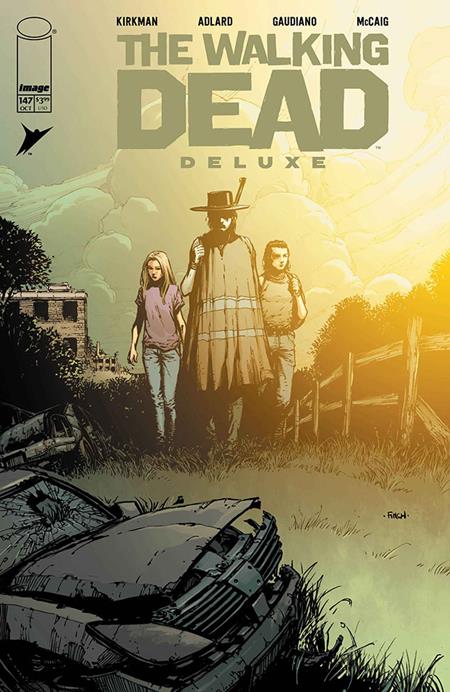 WALKING DEAD DELUXE #147 CVR A DAVID FINCH & DAVE MCCAIG (MR) Image Comics Robert Kirkman Charlie Adlard, Stefano Gaudiano, Dave McCaig David Finch, Dave McCaig PREORDER