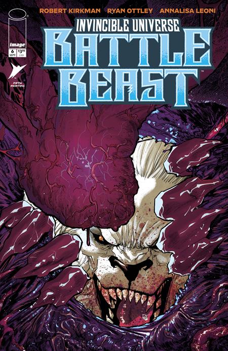 INVINCIBLE UNIVERSE BATTLE BEAST #6 5TH PTG Image Comics Robert Kirkman Ryan Ottley, Annalisa Leoni Sid Kotian, Pressy PREORDER