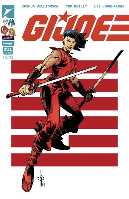 GI JOE #21 2ND PTG Image Comics Joshua Williamson Tom Reilly Jason Howard PREORDER