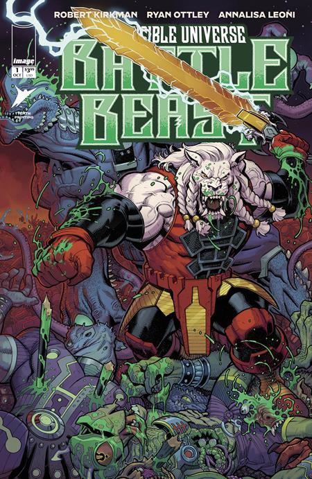 INVINCIBLE UNIVERSE BATTLE BEAST #1 10TH PTG CVR E NICK BRADSHAW & JIM CHARALMPIDIS VAR Image Comics Robert Kirkman Ryan Ottley, Annalisa Leoni Nick Bradshaw, Jim Charalampidis PREORDER
