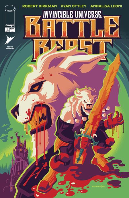 INVINCIBLE UNIVERSE BATTLE BEAST #1 10TH PTG CVR F TOM WHALEN VAR Image Comics Robert Kirkman Ryan Ottley, Annalisa Leoni Tom Whalen PREORDER