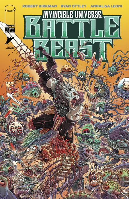 INVINCIBLE UNIVERSE BATTLE BEAST #1 10TH PTG CVR G JAMES STOKOE VAR Image Comics Robert Kirkman Ryan Ottley, Annalisa Leoni James Stockoe PREORDER