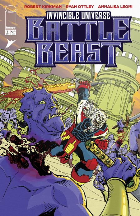 INVINCIBLE UNIVERSE BATTLE BEAST #1 10TH PTG CVR H CULLY HAMNER VAR Image Comics Robert Kirkman Ryan Ottley, Annalisa Leoni Cully Hamner PREORDER