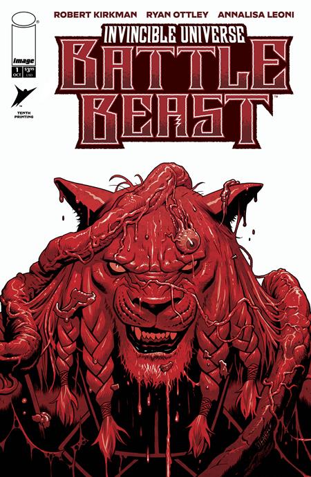 INVINCIBLE UNIVERSE BATTLE BEAST #1 10TH PTG CVR I BEN STENBECK VAR Image Comics Robert Kirkman Ryan Ottley, Annalisa Leoni Ben Stenbeck PREORDER