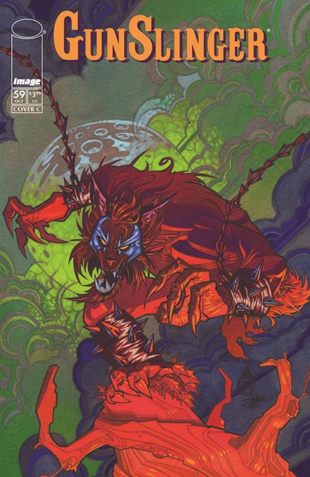 GUNSLINGER SPAWN #59 CVR C SHAWN CRYSTAL HALLOWEEN MONSTER VAR Image Comics Erica Schultz Carlo Barberi Shawn Crystal PREORDER
