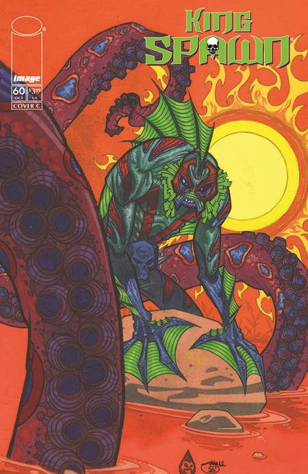 KING SPAWN #60 CVR C SHAWN CRYSTAL HALLOWEEN MONSTER VAR Image Comics Matthew Rosenberg Thomas Nachlik Shawn Crystal PREORDER