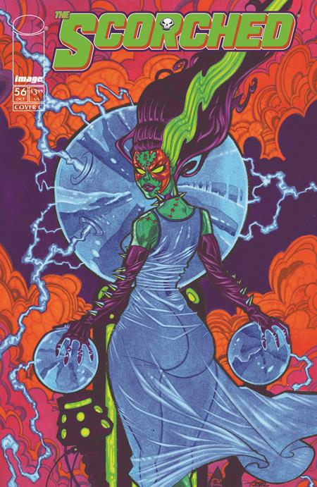 SPAWN SCORCHED #56 CVR C SHAWN CRYSTAL HALLOWEEN MONSTER VAR Image Comics Thomas Healy Raymond Gay Shawn Crystal PREORDER