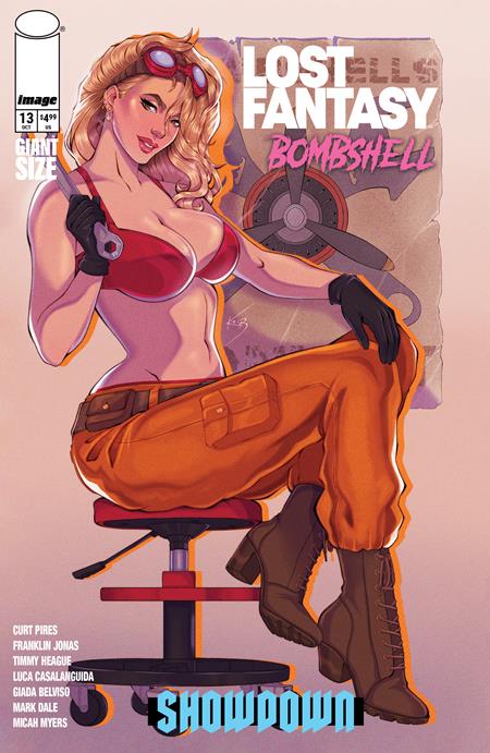 Lost Fantasy #13 (Cvr H) (2026) Katt Blanchette Bombshell Variant