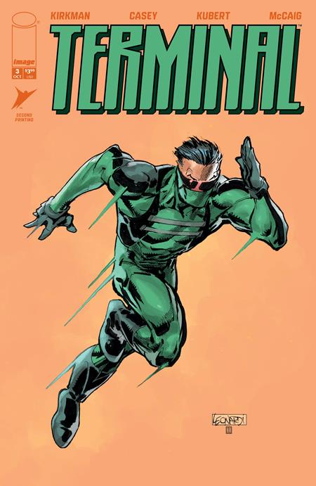 TERMINAL #3 2ND PTG CVR A RICK LEONARDI & NEERAJ MENON ACTIVATOR Image Comics Robert Kirkman, Joe Casey Andy Kubert, Dave McCaig Rick Leonardi, Neeraj Menon PREORDER