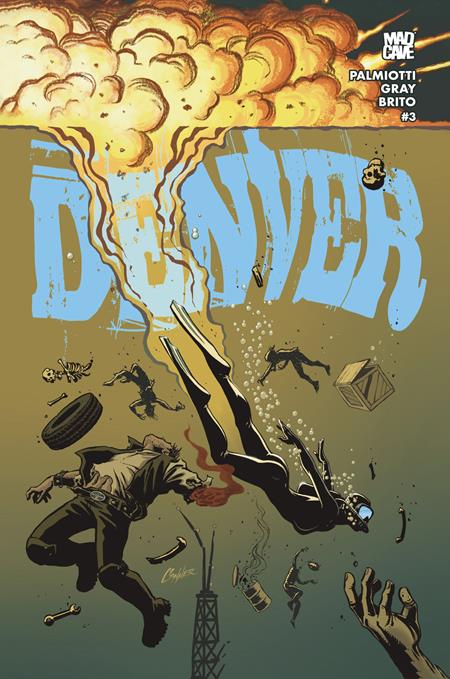 DENVER #3 (OF 3) CVR A AMANDA CONNER (MR) Mad Cave Studios Jimmy Palmiotti, Justin Gray Pier Brito Amanda Conner PREORDER