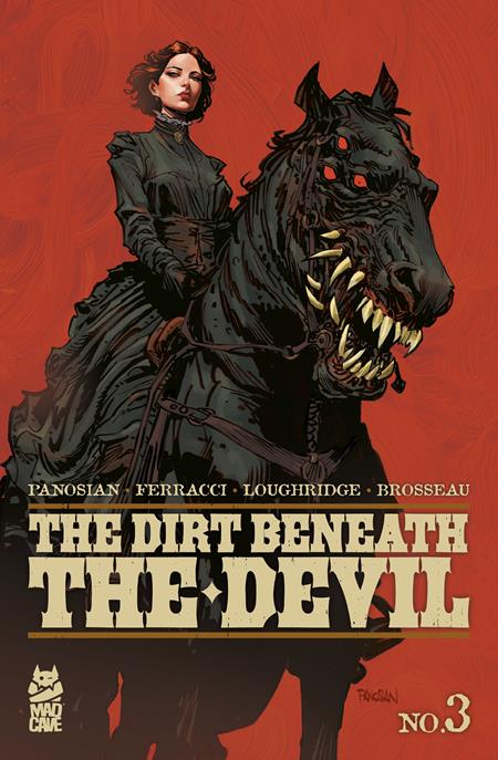 DIRT BENEATH THE DEVIL #3 (OF 4) CVR A DAN PANOSIAN Mad Cave Studios Dan Panosian David Ferracci Dan Panosian PREORDER