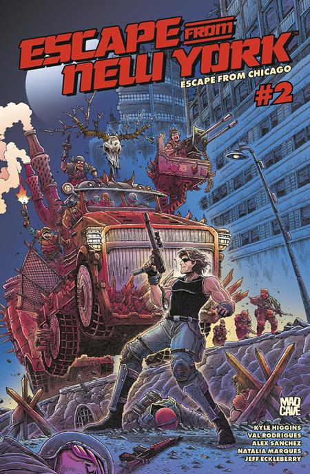 ESCAPE FROM NEW YORK ESCAPE FROM CHICAGO #2 CVR B JAMES STOKOE VAR Mad Cave Studios Kyle Higgins Val Rodrigues, Alex Sanchez James Stokoe PREORDER