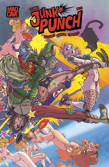 JUNK PUNCH #5 (OF 5) (MR) Mad Cave Studios Paul Tobin Carlos Javier Olivares Carlos Olivares PREORDER