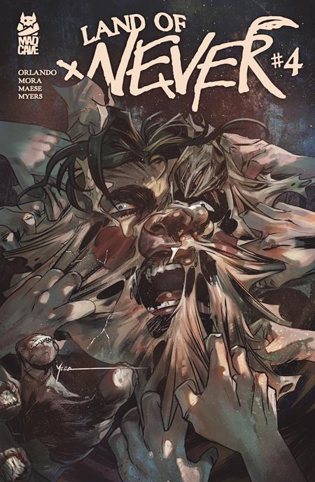 LAND OF NEVER #4 (OF 6) Mad Cave Studios Steve Orlando Miguel Mora Miguel Mora PREORDER