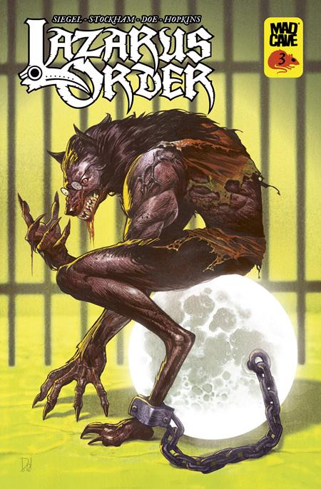LAZARUS ORDER #3 (OF 8) CVR B MIKE DEL MUNDO VAR Mad Cave Studios Sloane M. Siegel Juan Doe Mike del Mundo PREORDER