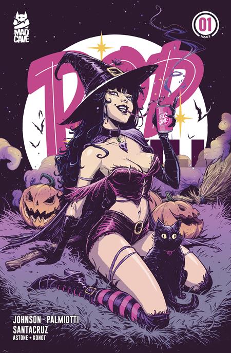 POP KILL #1 SEASONAL FLAVORS HALLOWEEN THEMED SUMEYYE KESGIN VAR (MR) Mad Cave Studios Jimmy Palmiotti, Dave Johnson Juan Santacruz Sumeyye Kesgin PREORDER