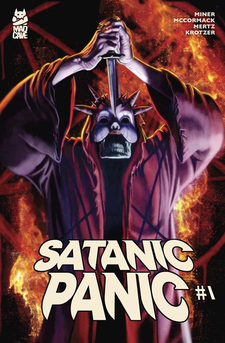SATANIC PANIC #1 (OF 4) CVR C JUSTIN COFFEE FOIL VAR Mad Cave Studios Matt Miner Clay McCormack Justin Coffee PREORDER