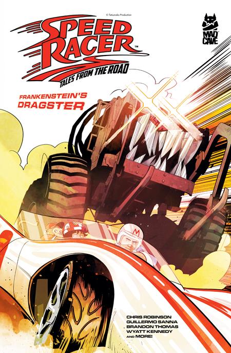 SPEED RACER TALES FROM THE ROAD FRANKENSTEINS DRAGSTER (ONE SHOT) CVR A SEBASTIAN PIRIZ Mad Cave Studios Chris Robinson, Brandon Thomas, Zoe Tunnell Guillermo Sanna and more Sebastian Piriz PREORDER