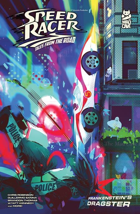 SPEED RACER TALES FROM THE ROAD FRANKENSTEINS DRAGSTER (ONE SHOT) CVR B STEFANO SIMEONE VAR Mad Cave Studios Chris Robinson, Brandon Thomas, Zoe Tunnell Guillermo Sanna and more Stefano Simeone PREORDER