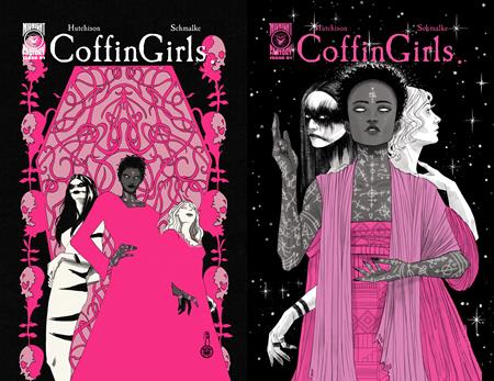 COFFIN GIRLS #1 (OF 5) CVR A MEGAN HUTCHISON JOSEPH SCHMALKE Massive Publishing Megan Hutchison, Joseph Schmalke Megan Hutchison, Joseph Schmalke Megan Hutchison, Joseph Schmalke PREORDER