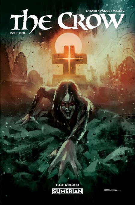 CROW FLESH AND BLOOD #1 CVR E INC 1:10 CHRISTIAN ROSADO VAR (MR) Massive Publishing James Obarr, James Vance Alexander Maleev Christian Rosado PREORDER