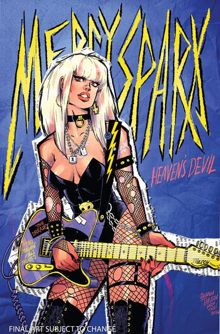 MERCY SPARX HEAVENS DEVIL #1 CVR F INC 1:25 ANDREW TARUSOV UV SPOT GLOSS VAR (MR) Massive Publishing Josh Blaylock Josh Blayock, Brian Rogers Andrew Tarusov PREORDER