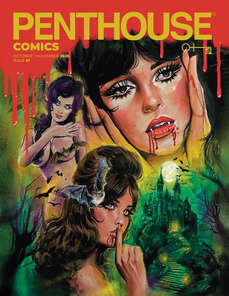 PENTHOUSE COMICS (2027) #1 CVR E SUSPIRIA VILCHEZ RISQUE VAR (MR) Massive Publishing Stephen Desber, Sylvain Runberg, Jeremy Alain Queireix, Miville-Deschenes, Mika Suspiria Vilchez PREORDER