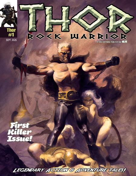 THOR THE ROCK WARRIOR MAGAZINE #1 Massive Publishing Mike Hoffman Mike Hoffman Mike Hoffman PREORDER