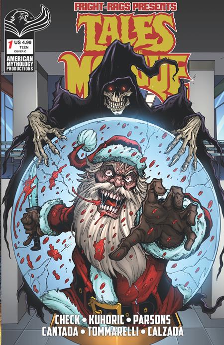 FRIGHT RAGS PRESENTS TALES FROM THE MORGUE #1 (ONE SHOT) CVR C PUIS CALZADA VAR Prana Publishers G.O. Parsons, S.A. Check, James Kuhoric E.V. Cantada, Emanuele Tommarelli Puis Calzada PREORDER