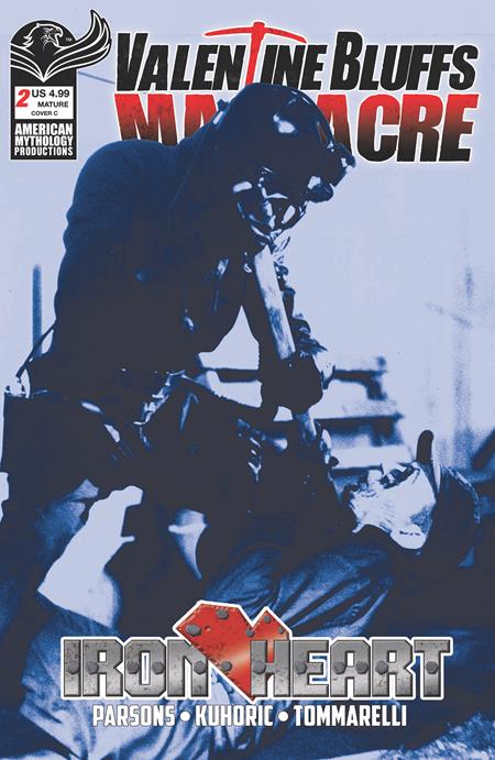 VALENTINE BLUFFS MASSACRE IRON HEART #2 (OF 2) CVR C PHOTO VAR (MR) Prana Publishers G.O. Parsons, James Kuhoric Andrea Arcari Photo PREORDER