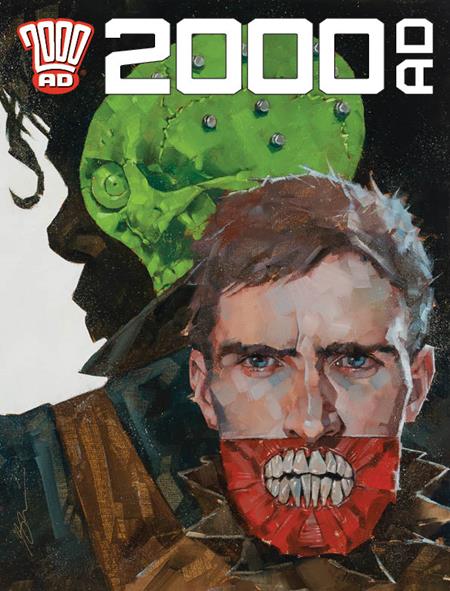 2000 AD PROG #2505 Rebellion Publishing Rob Williams, Arthur Wyatt, Dan Abnett, David Barnett Henry Flint, Lee Milmore, Ben Willsher, Megan Huang Simon Davis PREORDER