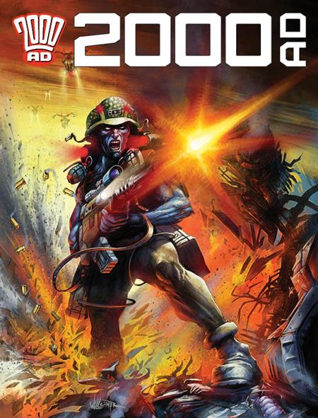2000 AD PROG #2506 Rebellion Publishing Rob Williams, Arthur Wyatt, Alec Worley, Guy Adams Henry Flint, Lee Milmore, Ben Willsher, Megan Huang Toby Willsmer PREORDER