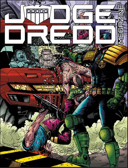 JUDGE DREDD MEGAZINE #497 Rebellion Publishing Geoffrey D. Wessel, Andi Ewington, Dan Abnett, Kenneth Niemand Nick Roche, Lee Carter, Conor Boyle, Phil Winslade Steven Austin PREORDER